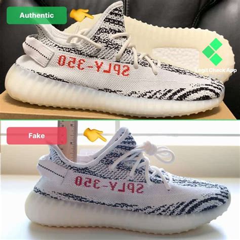 nike yeezy 1 real vs fake - genuine Yeezy boost 350 v2.